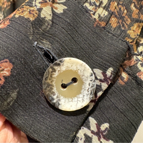 Zara Women’s Printed Long Sleeve Blouse - L - Picture 8 of 8